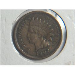 1907 INDIAN HEAD CENT