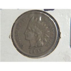 1907 INDIAN HEAD CENT