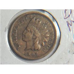 1907 INDIAN HEAD CENT