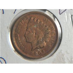 1907 INDIAN HEAD CENT
