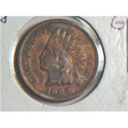 1907 INDIAN HEAD CENT