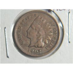 1907 INDIAN HEAD CENT