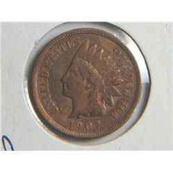 1907 INDIAN HEAD CENT