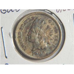 1907 INDIAN HEAD CENT