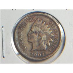 1907 INDIAN HEAD CENT