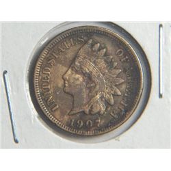 1907 INDIAN HEAD CENT