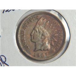 1907 INDIAN HEAD CENT