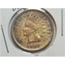 1907 INDIAN HEAD CENT