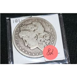 1891-CC Carson City Silver Morgan Dollar