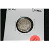 Image 1 : 1874 Silver Seated Liberty Dime