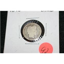 1898 Silver Barber Dime