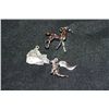 Image 1 : Silver Charms, Lot of 3