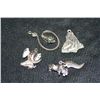 Image 1 : Silver Charms, Lot of 4