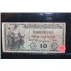 Image 1 : US Military Payment Certificate, 10 Cents