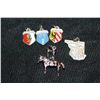 Image 1 : Silver Charms, lot of 5