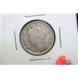 1908 V Nickel