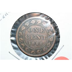 1888 Canadian Penny