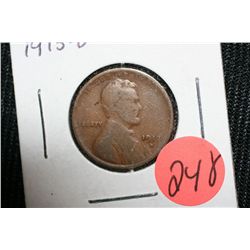 1913-D Wheat Cent