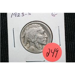 1923-S Buffalo Nickel
