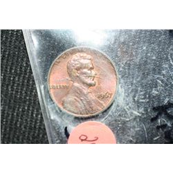 1967 "Railroad Rim" Penny