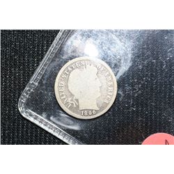 1896 Barber Dime