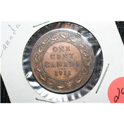 1911 R/B Canadian Penny
