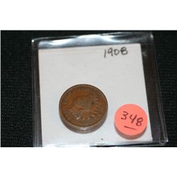 1908 indian head penny