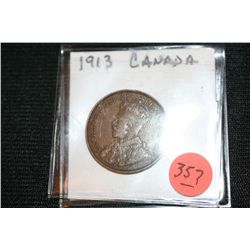 1913 Canadian One Cent