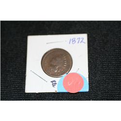 1872 indian cent