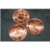 Image 1 : 3 .999 copper rounds