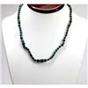 Image 1 : Natural 94.39 ctw Emerald, Ruby & Sapphire Bead Necklace