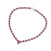 Image 2 : Natural Ruby63.55ctw Oval Necklace 10kt W/Y Gold
