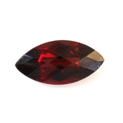 Natural 1.97ctw Garnet Checker Board Marque Cut Stone