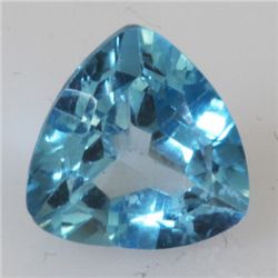 Natural 3.1ctw Blue Topaz Trillion Cut Stone