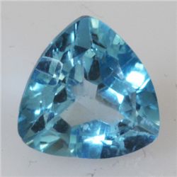 Natural 3.02ctw Blue Topaz Trillion Cut Stone