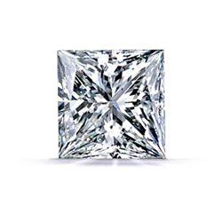 GIA Princess Certified 0.92 ctw Square Brilliant Diamond, SI2, F (GIA 2106607450)