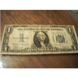1934 $1 SILVER CERTIFICATE -- "FUNNYBACK" SCARCE 1-YEAR TYPE NOTE