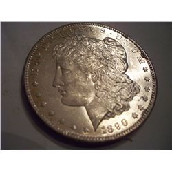 1890-S BU ++ MORGAN DOLLAR