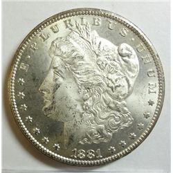 1881CC  Morgan $ MS63