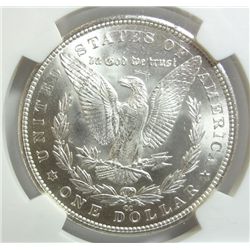 1883CC  Morgan $  NGC63