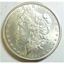 1884CC  Morgan $  MS62/64