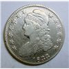 Image 1 : 1833 BUST HALF DOLLAR VF