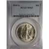 Image 1 : 1945-S WALKING LIBERTY HALF DOLLAR PCGS MS-65