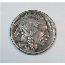 1913S T1 Buffalo nickel  VF30