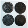 Image 2 : 1809 G/VG-1828 13st -1853  VG -half cents