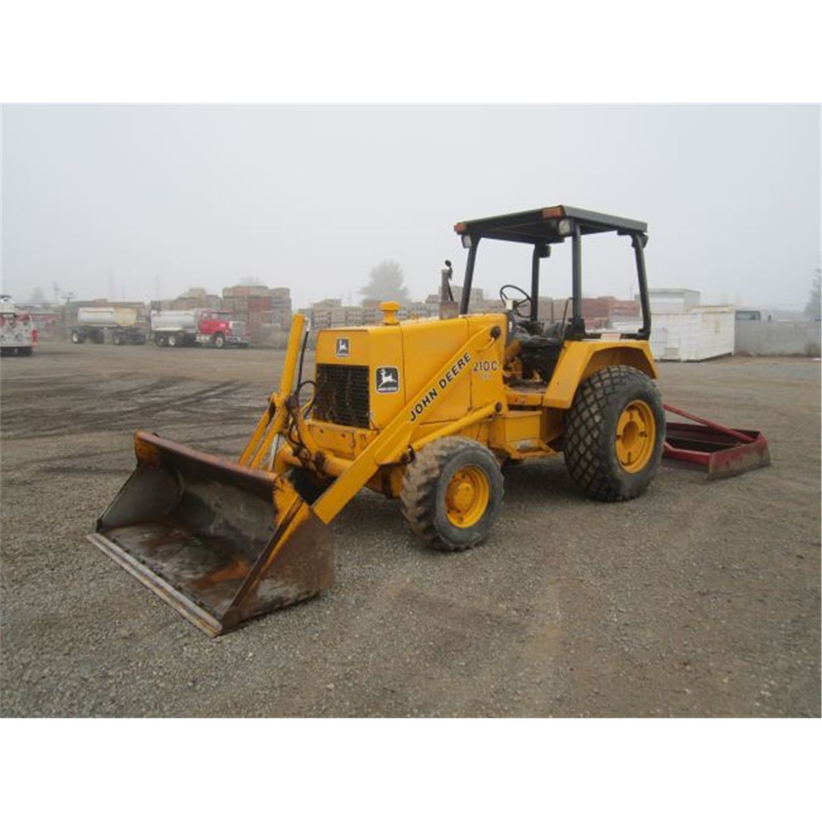 1986 John Deere 210C 4x4 Skip Loader