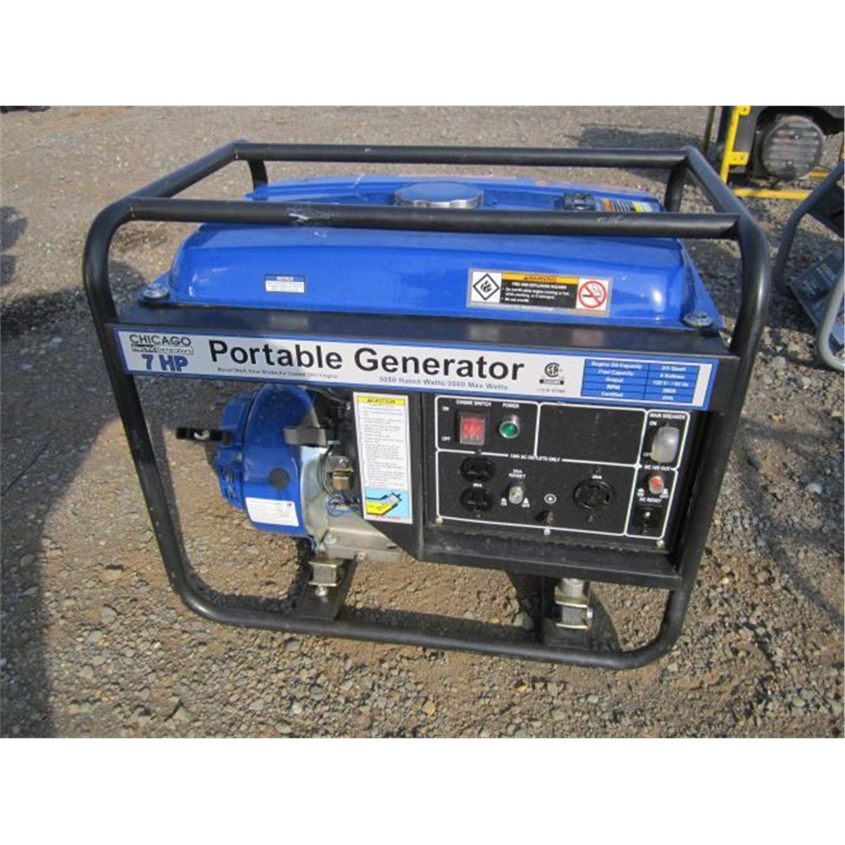 Chicago Electric 3,050w Generator