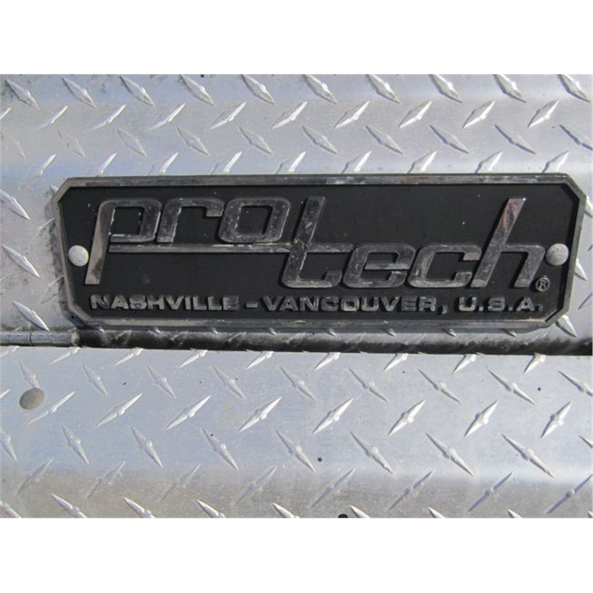 Pro Tech Aluminum Diamond Plate Headache Rack