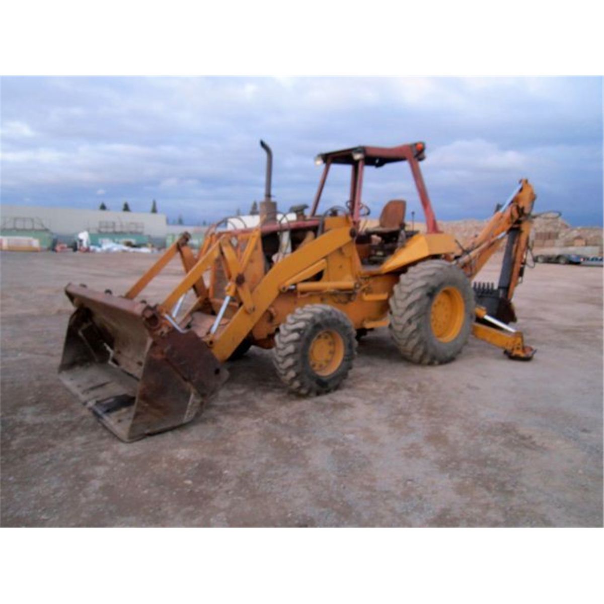 1990 Case 680L Backhoe Loader