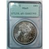 Image 1 : 1881S Morgan $  PCGS65